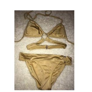 Gold bikni